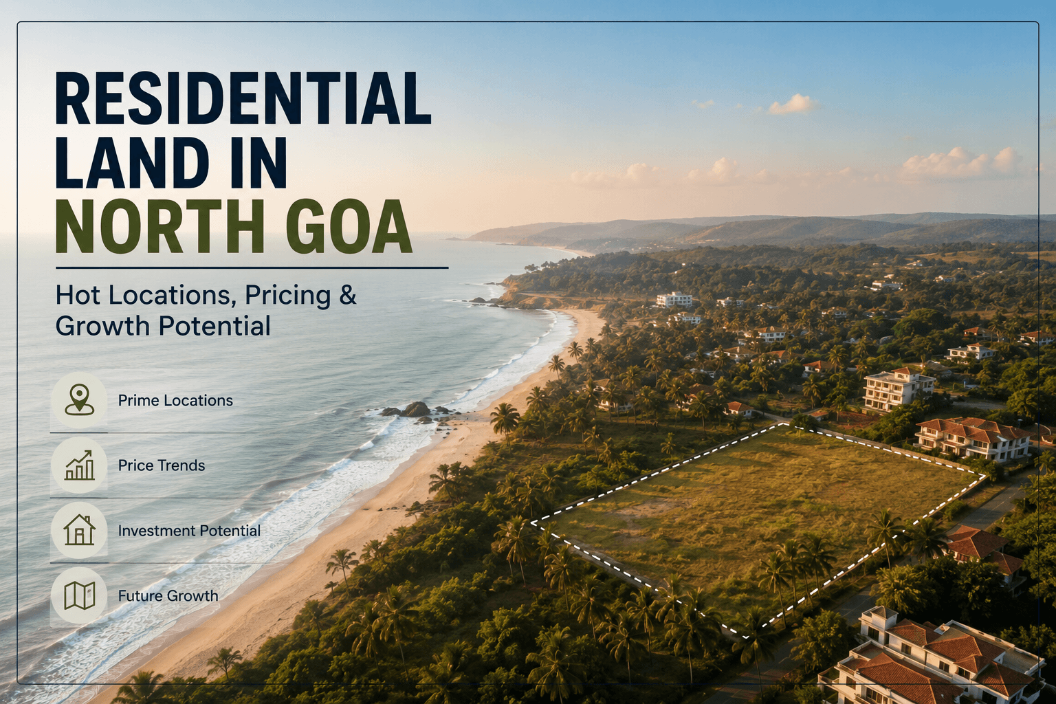 Residential Land in North Goa: Top Locations, Costs & Growth Prospects