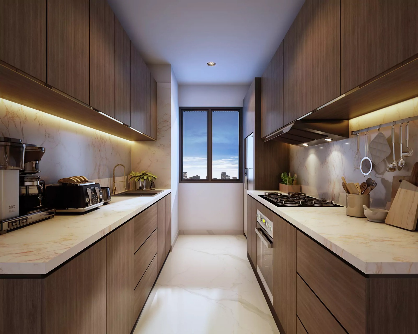 AM ATULIYUM HOMES Modern Kitchen