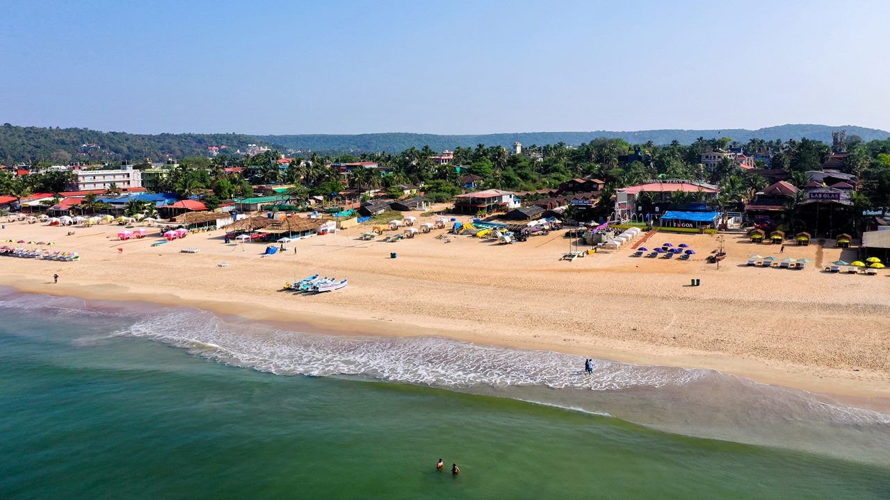 Baga beach